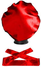 Load image into Gallery viewer, Wig Bonnet Edge Scarf Set, Stain Edge Laying Scarf for Lace Frontal Wigs, Double-Layered Satin Sleep Bonnet for Kids and Adults (Various 1pcs Bonnet+ 1pcs Frontal Wraps)