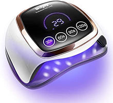 Load image into Gallery viewer, UV LED Nail Lamp/Dryer for Gel Polish with 4 Timer Settings, Auto Sensor and LCD Touch Screen,  Gel Polish Light Curing Lamp