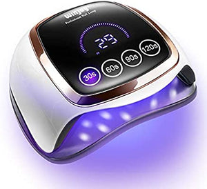 UV LED Nail Lamp/Dryer for Gel Polish with 4 Timer Settings, Auto Sensor and LCD Touch Screen,  Gel Polish Light Curing Lamp