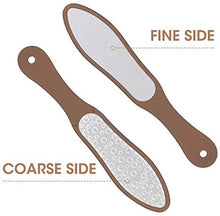 Load image into Gallery viewer, Oneleaf 2PCS Professional Pedicure Rasp Foot File Cracked Skin Corns Callus Remover for Extra Smooth and Beauty Foot … (Rose)