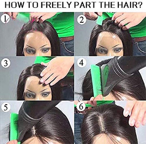 Human Hair Lace Front 13x4 Wigs Bob 10-16 Inch 150 Density Brazilian Virgin Human Hair Short Bob Wigs Straight Hair Natural Color