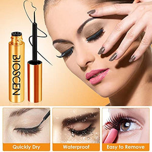 Magnetic Eyelashes with Eyeliner Kit, 6D Magnetic Lashes Reusable Natural Look Eyelashes, Magnetic Eyelash (5 pairs)