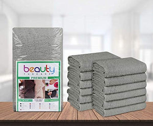 Beauty Threadz Salon Towels, 16 x 27 Inches Highly Absorbent Towels for Hand, Gym, Beauty, Hair, Spa, and Home Hair Care