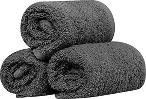 Utopia Towels Cotton Sage Green Washcloths Set - Pack of 24-100% Ring Spun Cotton, Premium Quality Flannel Face Cloths, Highly Absorbent and Soft Feel Fingertip Towels