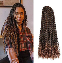 Load image into Gallery viewer, Passion Twist Hair for Braiding, Water Wave Crochet Braiding Hair Extensions