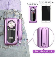 Load image into Gallery viewer, Bestidy Nail Drill Machine,30000rpm Professional Rechargeable Nail Drill Kit with 2000mAh Phone Power Bank Portable Electric Acrylic Nail Tools for Exfoliating, Grinding, Polishing