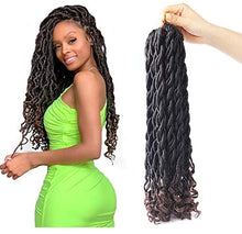 Load image into Gallery viewer, Passion Twist Hair for Braiding, Water Wave Crochet Braiding Hair Extensions