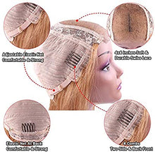 Load image into Gallery viewer, Muokass 4x4 Lace Front Wigs Straight Hair Brazilian Virgin Human Hair Lace Closure Wigs For Black Women 150% Density Pre Plucked With Elastic Bands Natural Color (18-28 inch, straight wig)