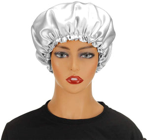 Wig Bonnet Edge Scarf Set, Stain Edge Laying Scarf for Lace Frontal Wigs, Double-Layered Satin Sleep Bonnet for Kids and Adults (Various 1pcs Bonnet+ 1pcs Frontal Wraps)