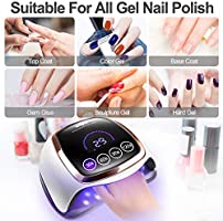 Load image into Gallery viewer, UV LED Nail Lamp/Dryer for Gel Polish with 4 Timer Settings, Auto Sensor and LCD Touch Screen,  Gel Polish Light Curing Lamp