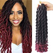 Load image into Gallery viewer, Passion Twist Hair for Braiding, Water Wave Crochet Braiding Hair Extensions