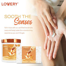 Load image into Gallery viewer, Bath Gift Set - Almond Milk and Honey Spa Kit Includes Shower Gel, Bath Bomb, Bubble Bath, Body Scrub, Salts, Body Butter, Jojoba Oil &amp; Handmade Oatmeal Soap