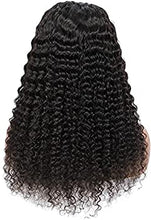 Load image into Gallery viewer, BLY Deep Wave Lace Front Wigs Human Hair 4x4 Closure Wigs, Human Hair Deep Water Wave Closure Wigs 180% Density Brazilian Deep Wave Wig Pre Plucked with Baby Hair for Black Women Natural Color 22 Inch