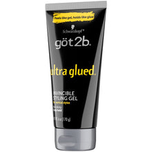 Load image into Gallery viewer, Got2b Ultra Glued Invincible Styling Hair Gel, 6 oz