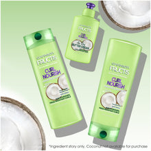Load image into Gallery viewer, Garnier Fructis Curl Nourish Leave-in Conditioner with Coconut Oil, 10.2 fl oz