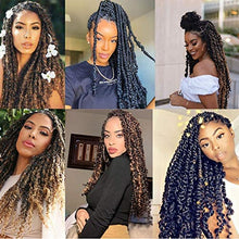 Load image into Gallery viewer, Passion Twist Hair for Braiding, Water Wave Crochet Braiding Hair Extensions