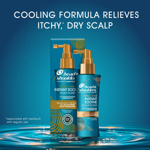 (2 pack) Head and shoulders royal oils instant soothe scalp elixir treatment with menthol & peppermint oil, 4
