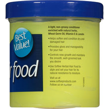 Load image into Gallery viewer, Softee Hair Food 12 oz. Jar