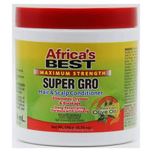 Load image into Gallery viewer, Africa&#39;s Best Super Gro Maximum Strength Hair &amp; Scalp Conditioner, 5.25 Oz