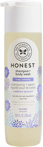 The Honest Company Truly Calming Lavender Shampoo + Body Wash, Tear Free Baby Shampoo + Body Wash, Naturally Derived Ingredients, Sulfate & Paraben Free Baby Wash, 10 Fl Oz