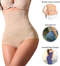 Load image into Gallery viewer, Women Butt Lifter Shapewear Hi-Waist Double Tummy Control Panty Waist Trainer Body Shaper