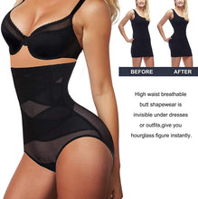 Load image into Gallery viewer, Women Butt Lifter Shapewear Hi-Waist Double Tummy Control Panty Waist Trainer Body Shaper