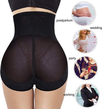 Load image into Gallery viewer, Women Butt Lifter Shapewear Hi-Waist Double Tummy Control Panty Waist Trainer Body Shaper