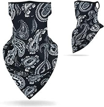 Load image into Gallery viewer, Zero Zoo Neck Gaiter Ear Loops Face Mask Men Women Face Scarf Cool Masks 1 Pack