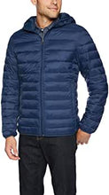 Load image into Gallery viewer, Men&#39;s Lightweight Water-Resistant Packable Hooded Puffer Jacket