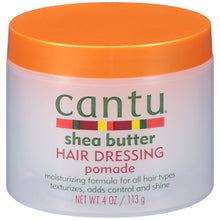 Load image into Gallery viewer, Cantu Shea Butter Moisturizing Formula Hair Dressing Pomade, 4 oz