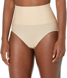 Women's Tame Your Tummy Shaping Lace Brief with Cool Comfort