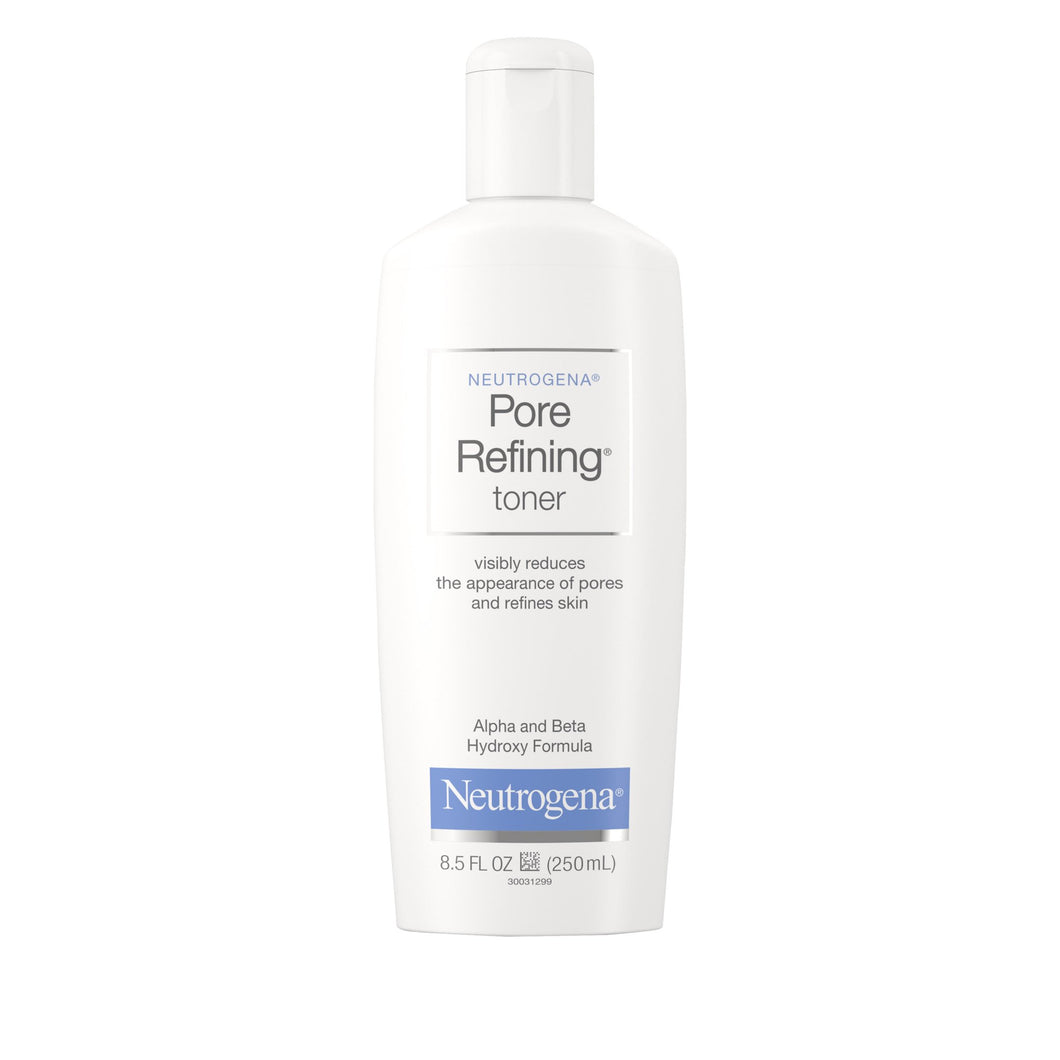 Neutrogena Cleansing Witch Hazel and AHA Facial Toner for All Skin Types, 8.5 fl oz