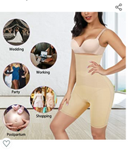 Load image into Gallery viewer, Nebility Waist Trainer for Women Butt Lifter Shapewear High Waist Body Shaper Shorts Thigh Slimmer Tummy Control Panty
