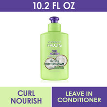 Load image into Gallery viewer, Garnier Fructis Curl Nourish Leave-in Conditioner with Coconut Oil, 10.2 fl oz