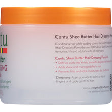 Load image into Gallery viewer, Cantu Shea Butter Moisturizing Formula Hair Dressing Pomade, 4 oz