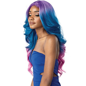 SENSATIONNEL EMPRESS SHEAR MUSE SYNTHETIC LACE FRONT WIG CHANA