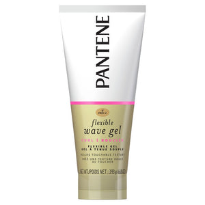 Pantene Flexible Wave Gel for Curly Hair, Non-Sticky Formula, 6.8 oz