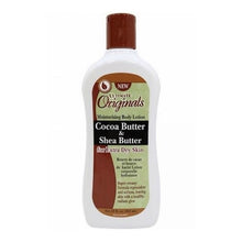 Load image into Gallery viewer, Africa&#39;s Best Ultimate Organics Moisturizing Body Lotion Cocoa &amp; Shea Butter For Extra Dry Skin 12 OZ