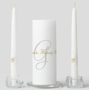 The G.B.S. Logo Candle