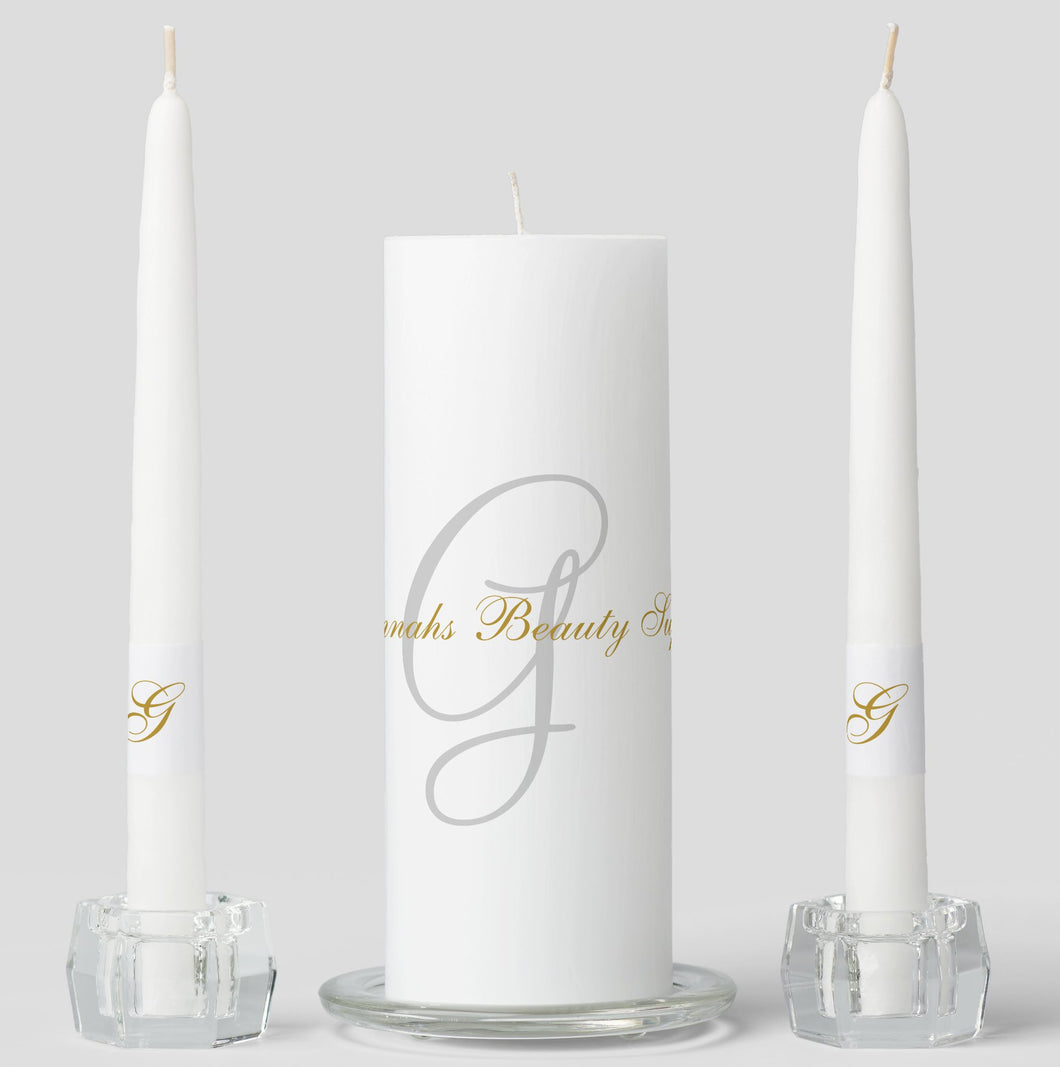 The G.B.S. Logo Candle